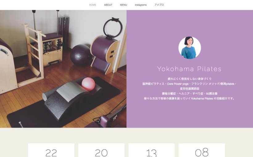 Yokohama Pilates 公式サイト